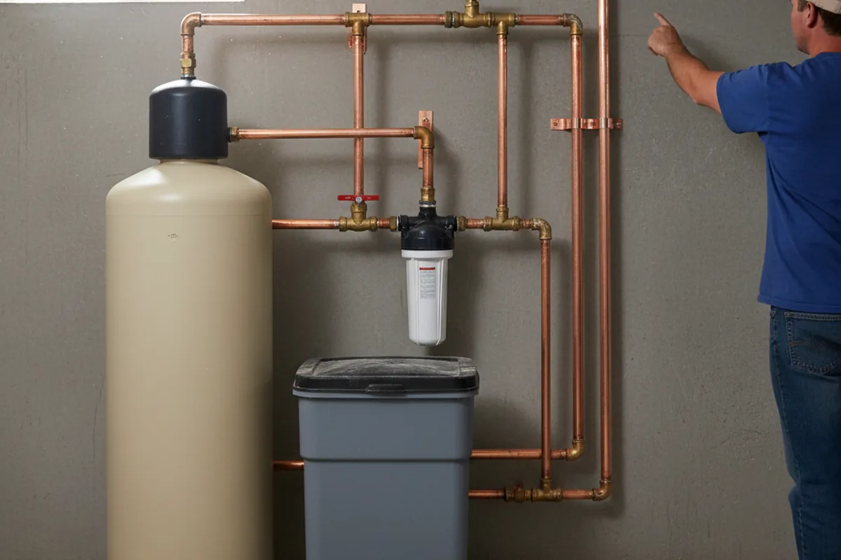 Whole-house water treatment system installed in Los Gatos
